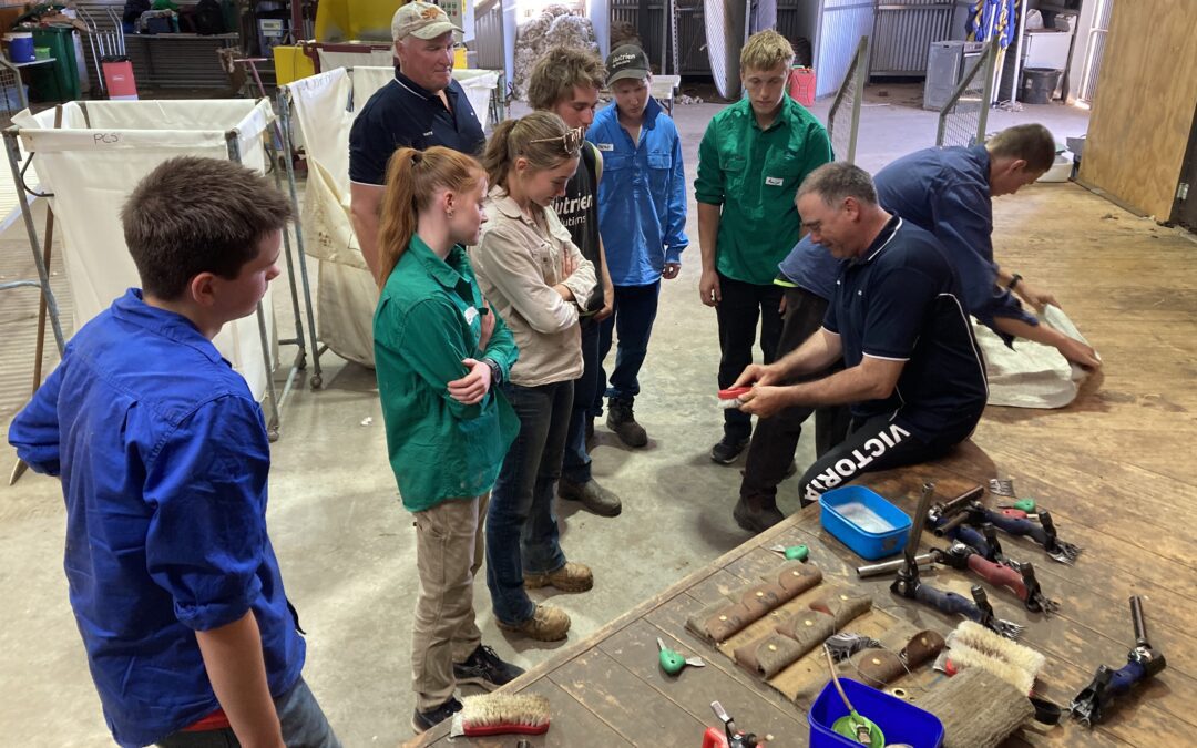 RIST Weekly Round Up 🤝 Students from Wool Overview Program enjoy a day of Wool and AgTech – April 5 2024