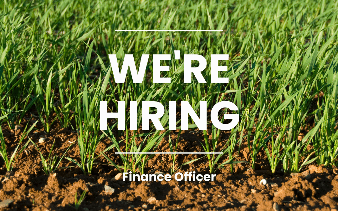 We’re Hiring – Finance Officer